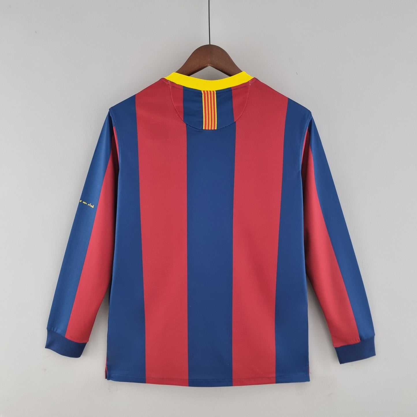 10/11 Barcelona Home Long Sleeve Retro Jersey