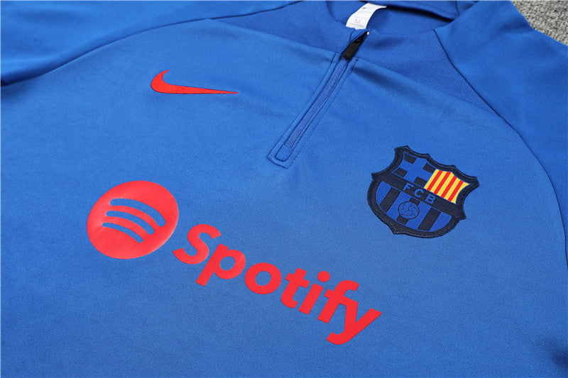Barcelona Blue Color Tracksuit