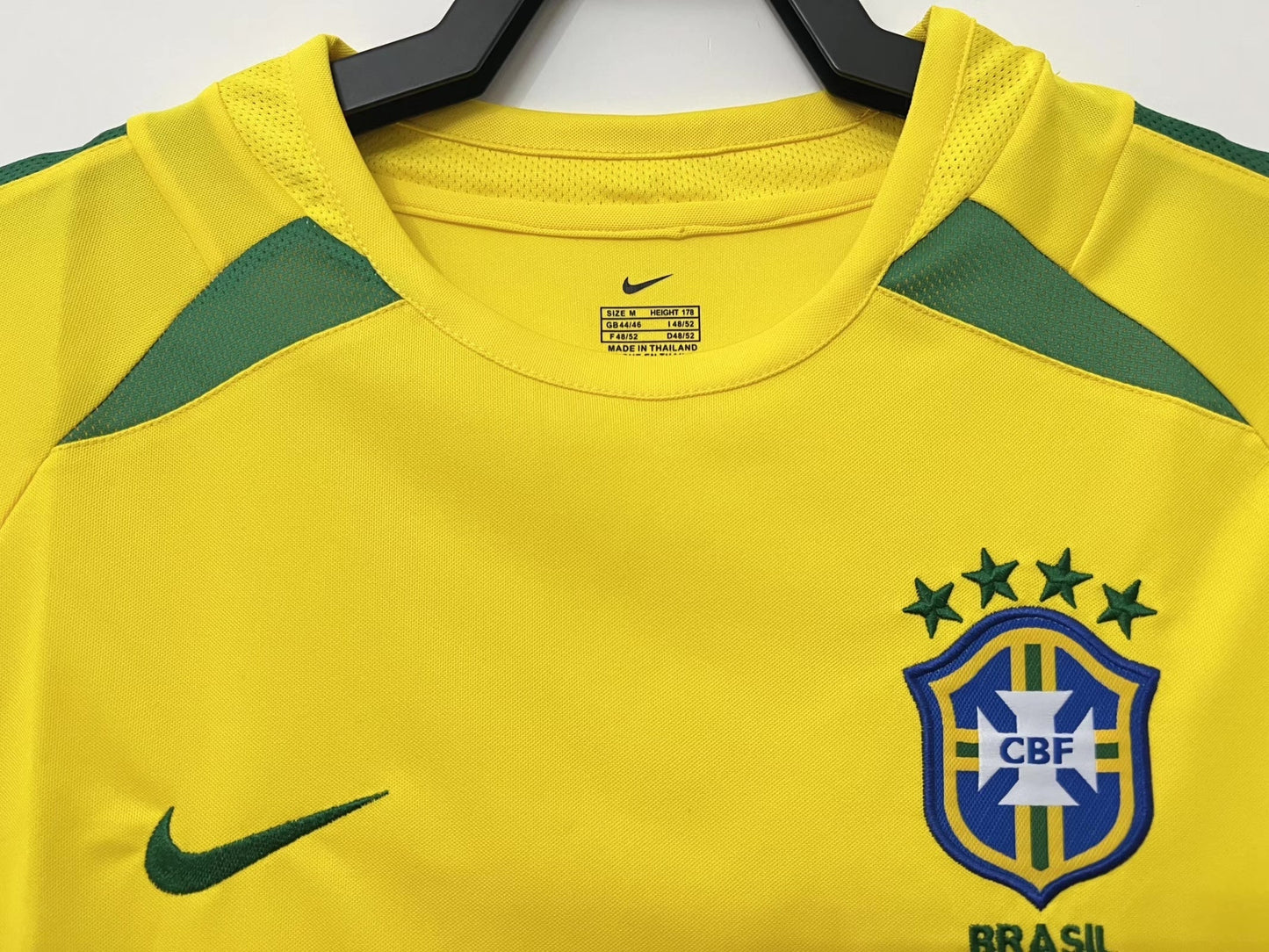 2002 Brazil Home Retro Jersey