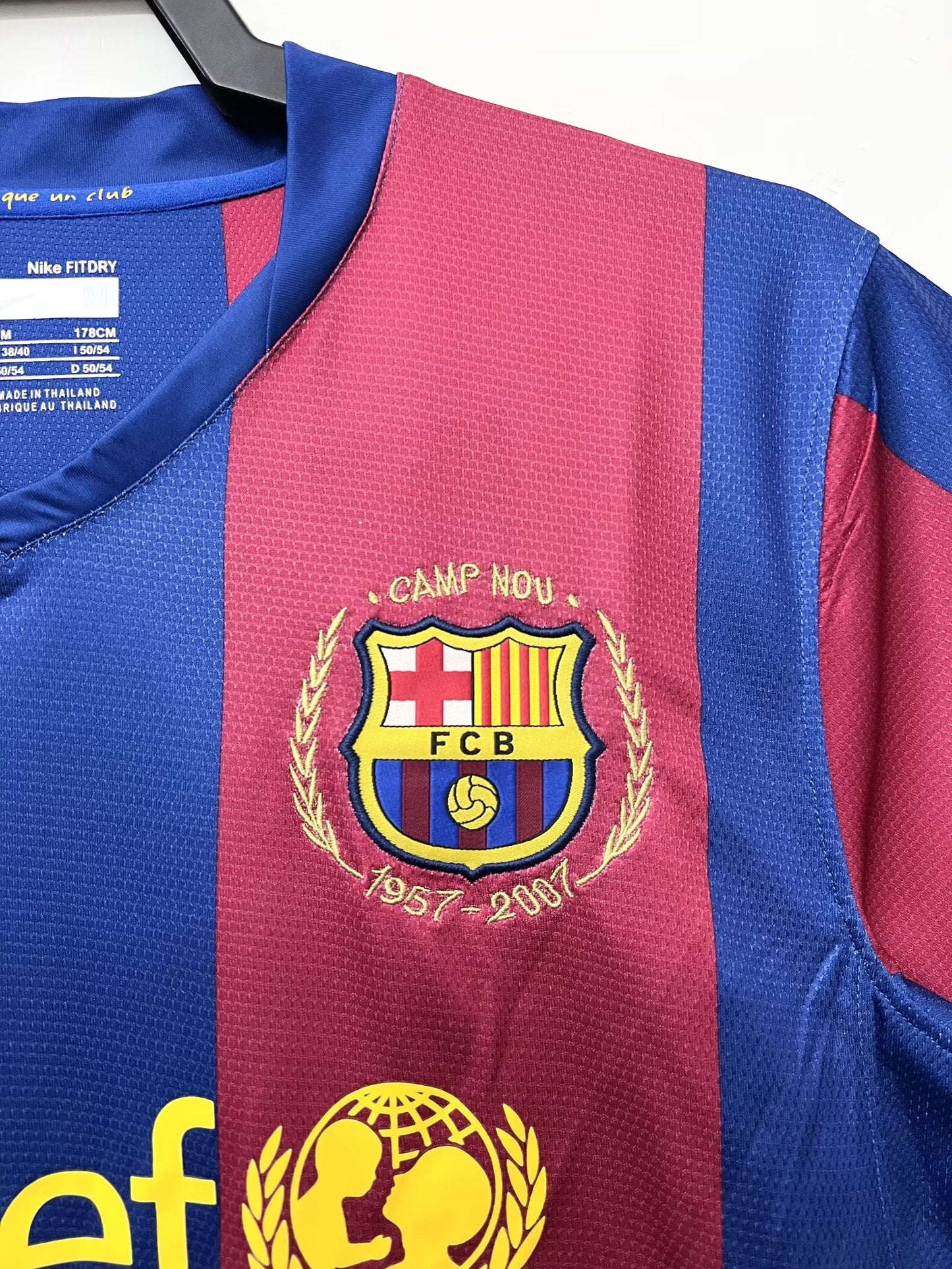 2007-08 Barcelona Home Retro Jersey