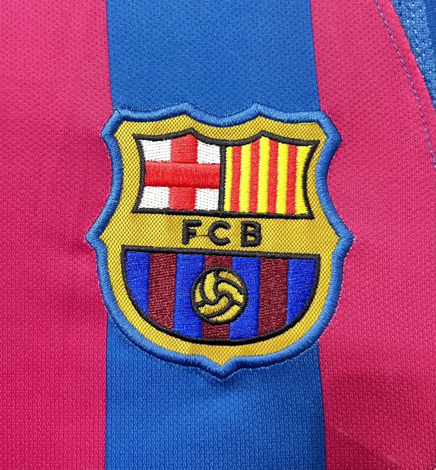 05/06 Barcelona Home Champions League Long Sleeve Retro Jersey