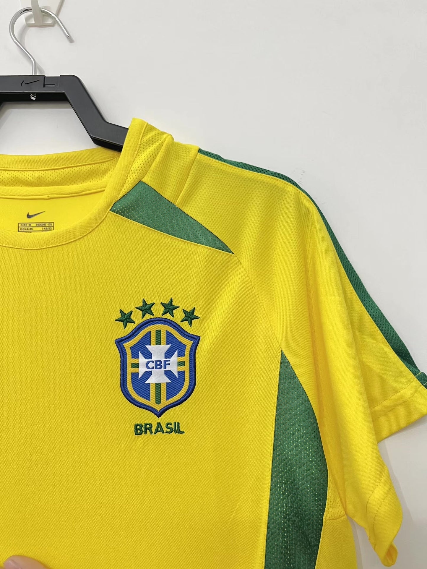 2002 Brazil Home Retro Jersey
