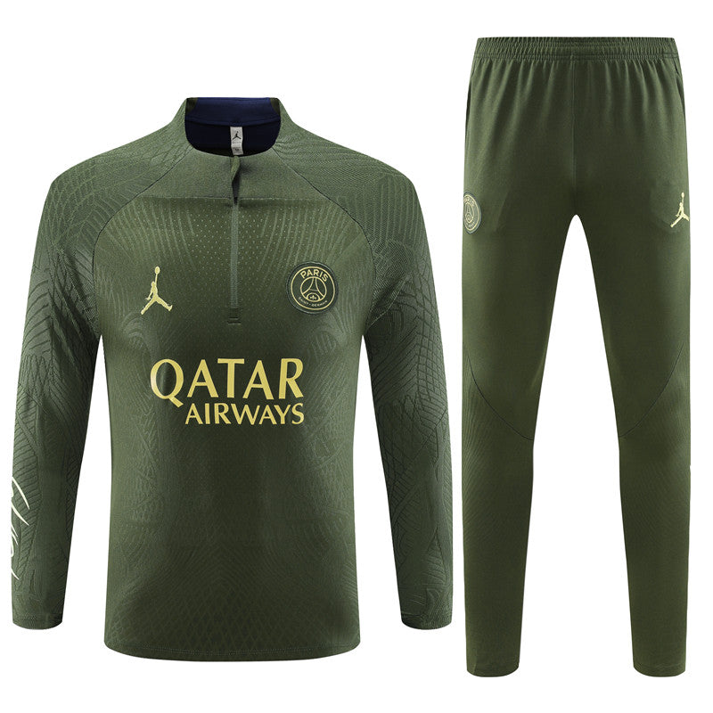 Jordan Paris Military Green Tracksuit