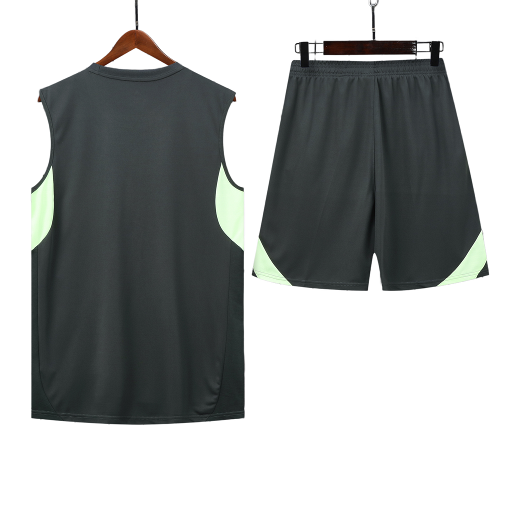 25/26 Real Madrid Dark Grey Vest Kit