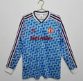 90/92 Manchester United Away Long Sleeve Jersey