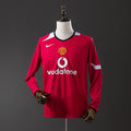 04/06 Manchester United Home Long Sleeve Retro Jersey
