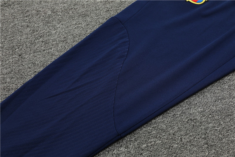 Barcelona Blue Color Camouflage Style Tracksuit