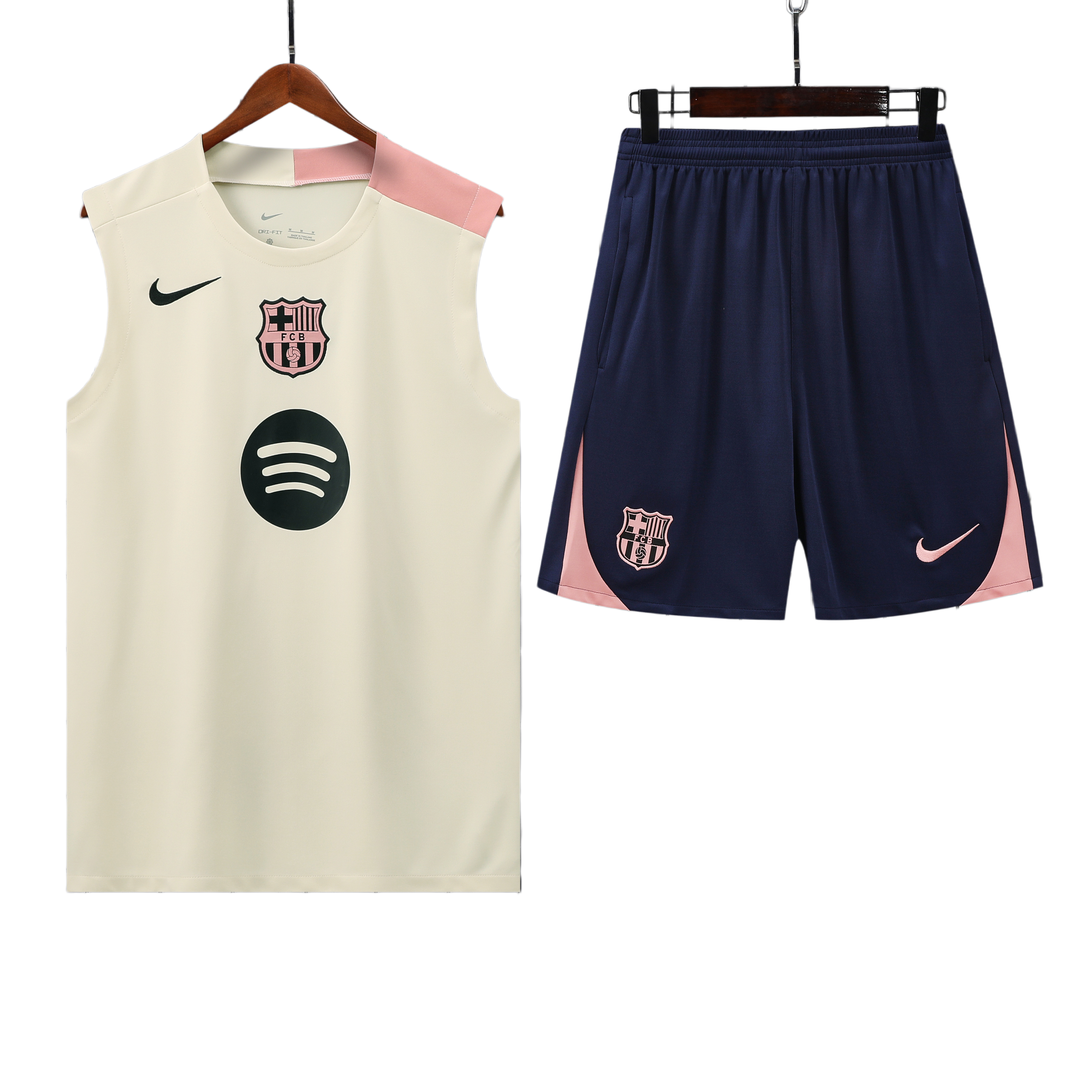 25/26 Barcelona Light Yellow Vest Kit