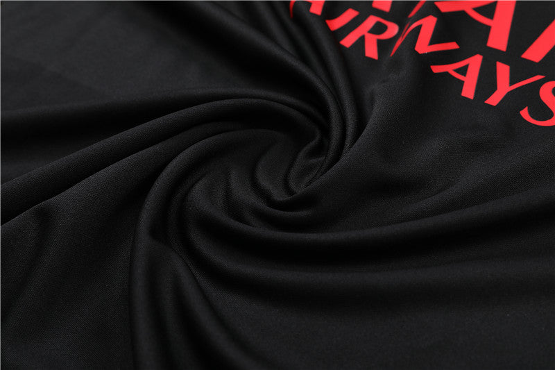 Jordan Paris Black With Colorful Tracksuit