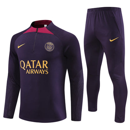 Paris Blue Purple Tracksuit