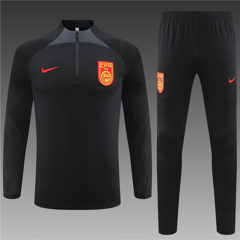 Chinese Team Black Tracksuit