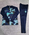 Barcelona Sapphire Blue Camouflage Style Tracksuit