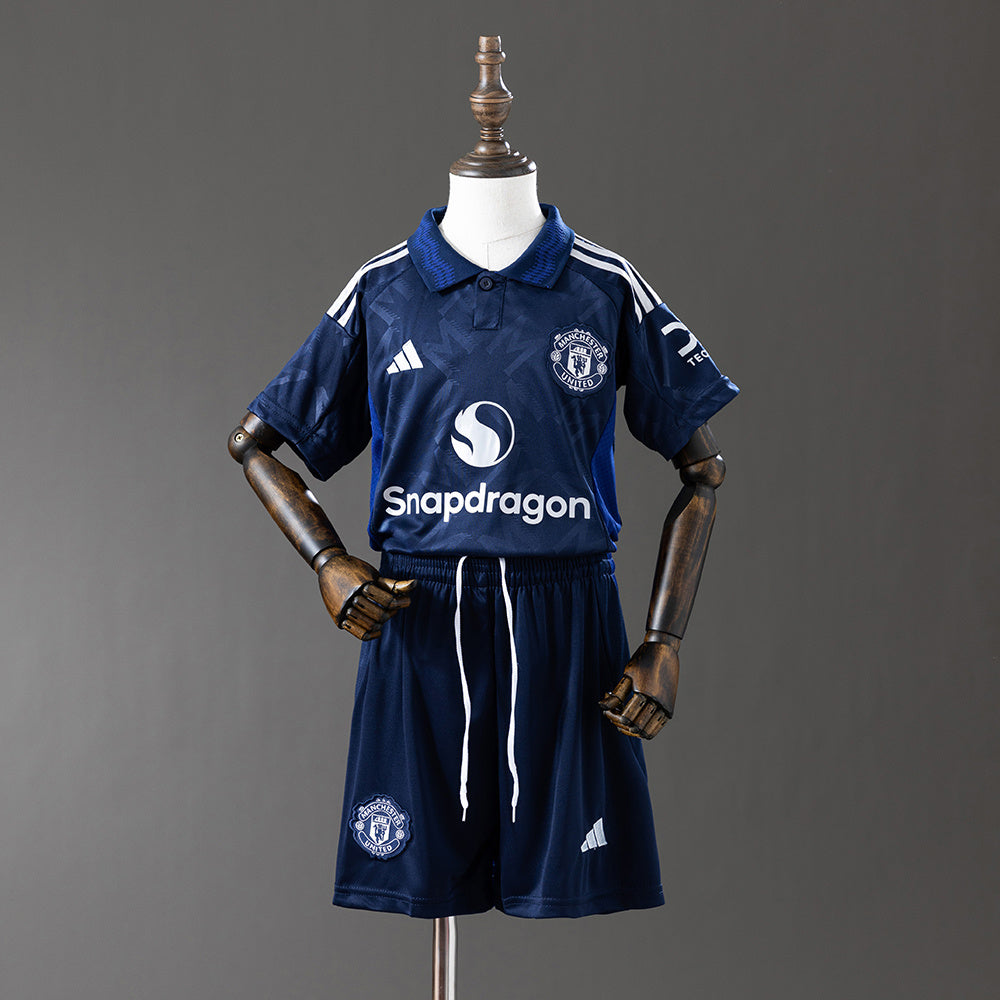 24/25 Kids Manchester United Away Kit