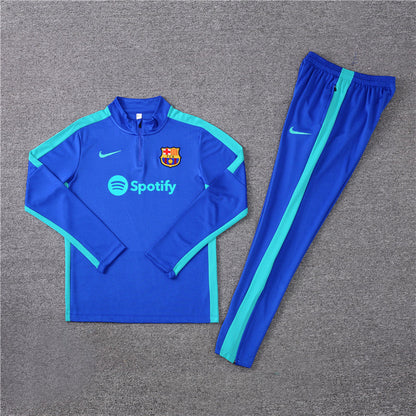 Barcelona Blue Color Color Version Tracksuit