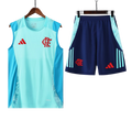 25/26 Flamengo Light Blue Vest Kit