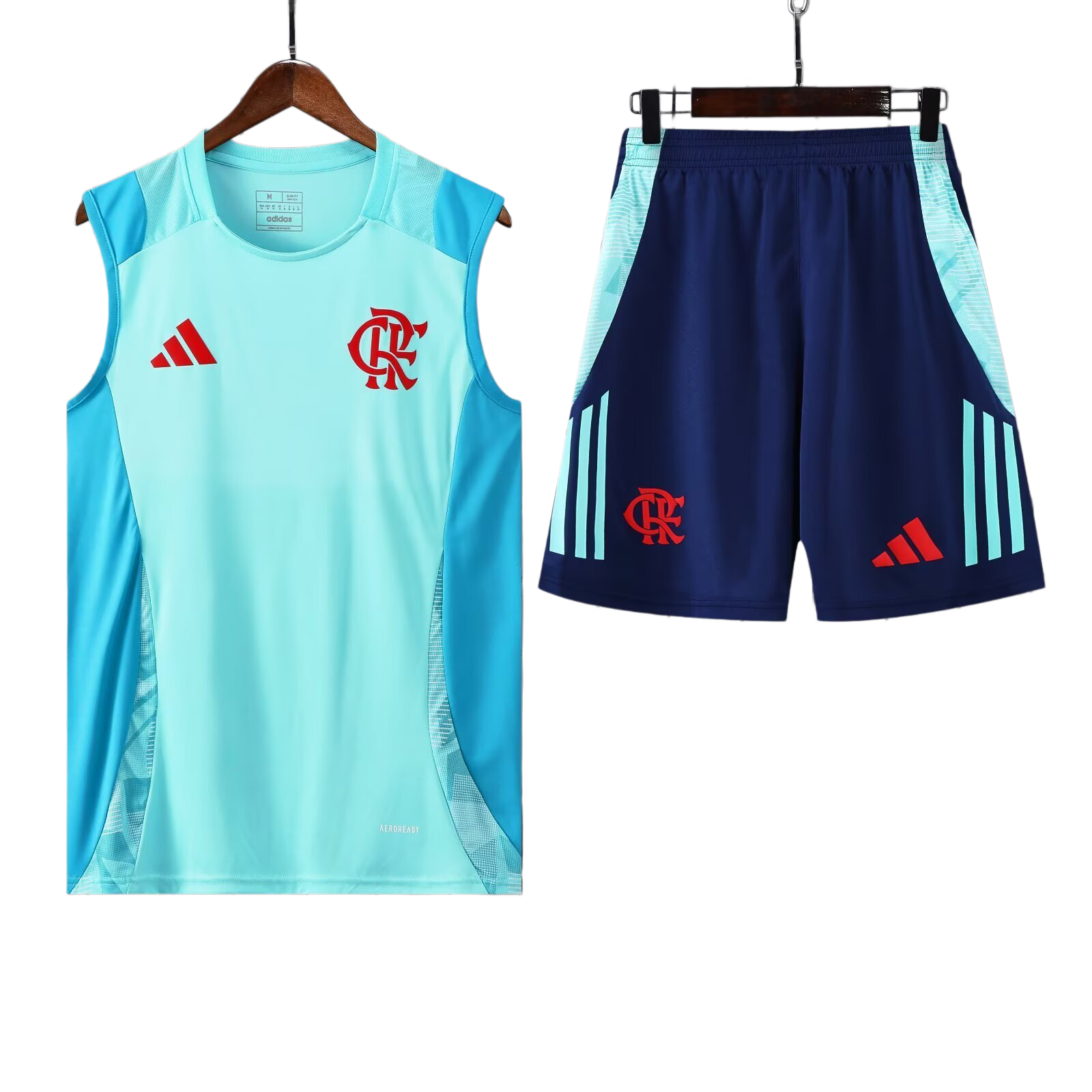 25/26 Flamengo Light Blue Vest Kit