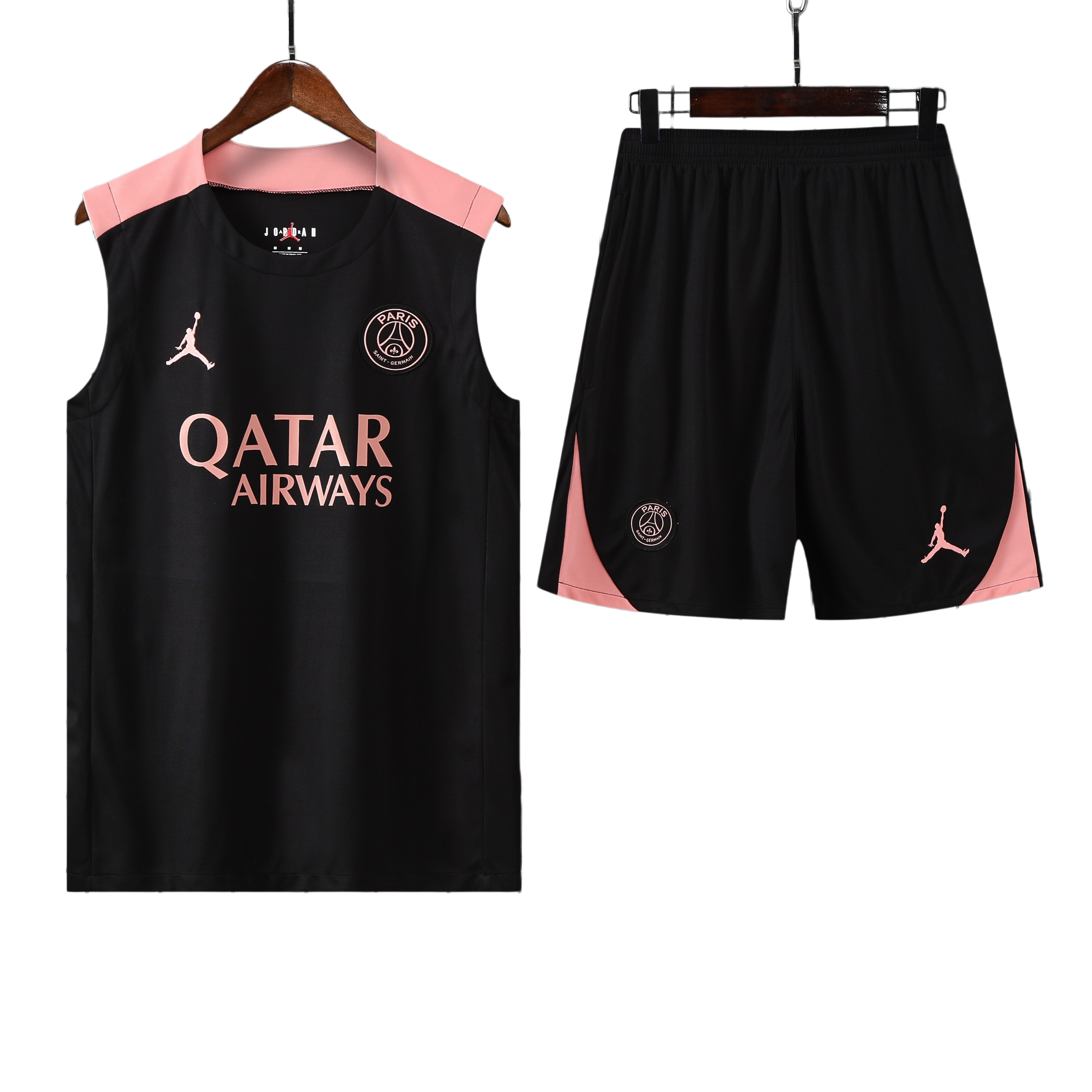 25/26 PSG Black Vest Kit