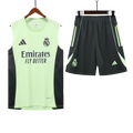 25/26 Real Madrid Light Green Vest Kit