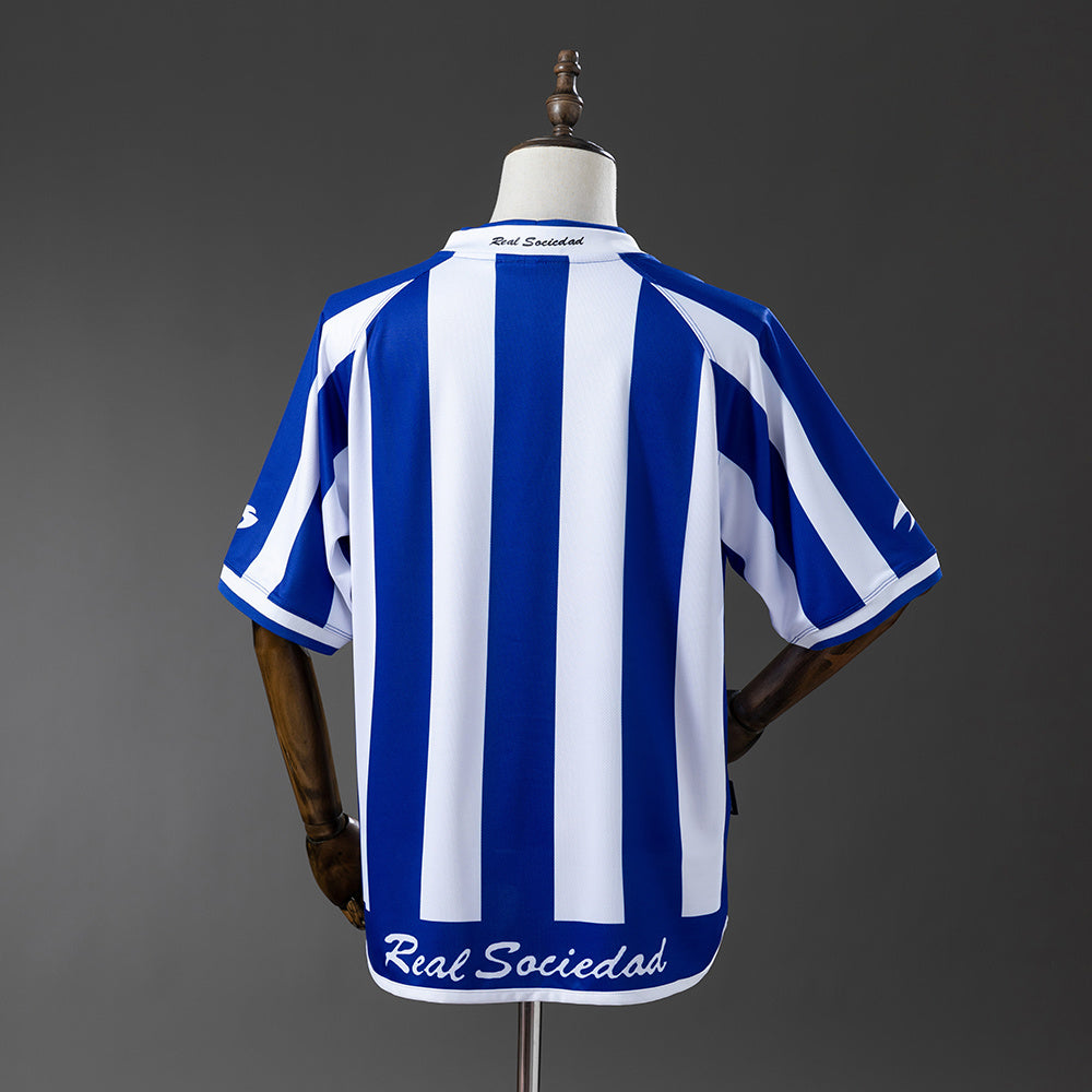 02/03 Real Sociedad Home Retro Jersey