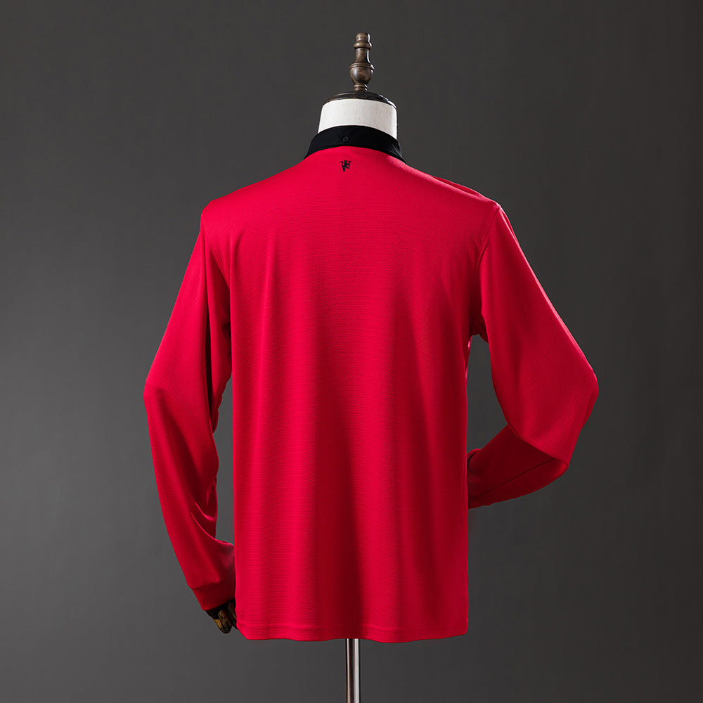 13/14 Manchester United Home Long Sleeve Retro Jersey