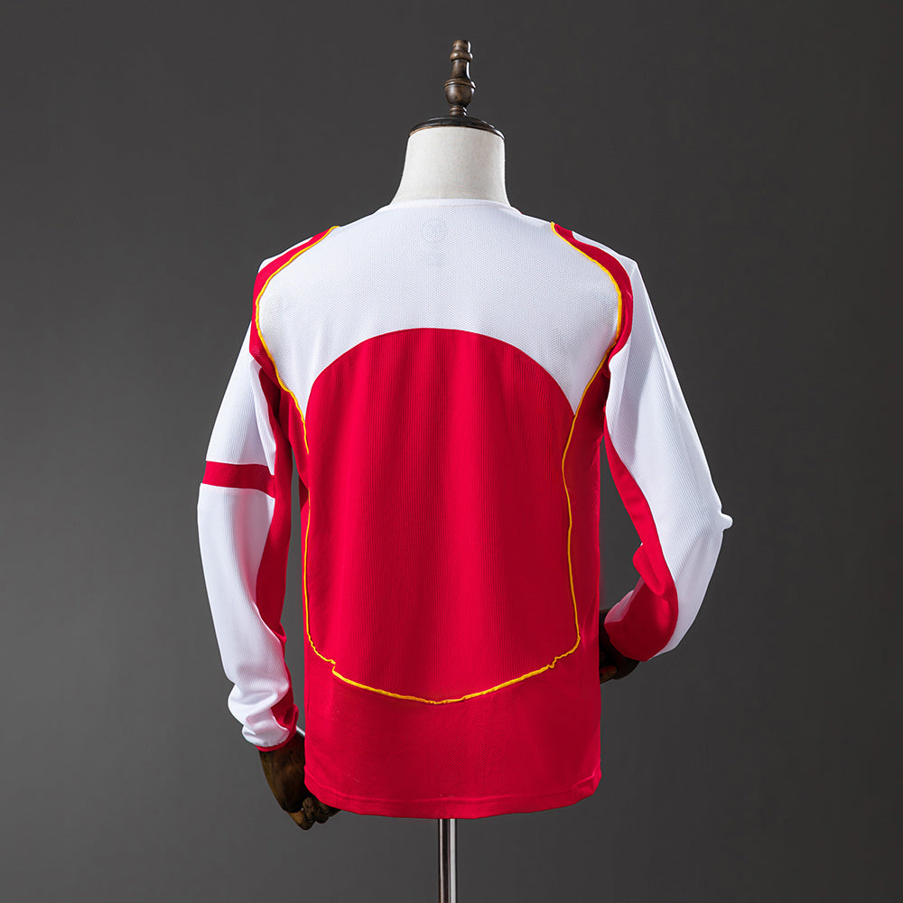 04/05 Arsenal Home Long Sleeve Retro Jersey