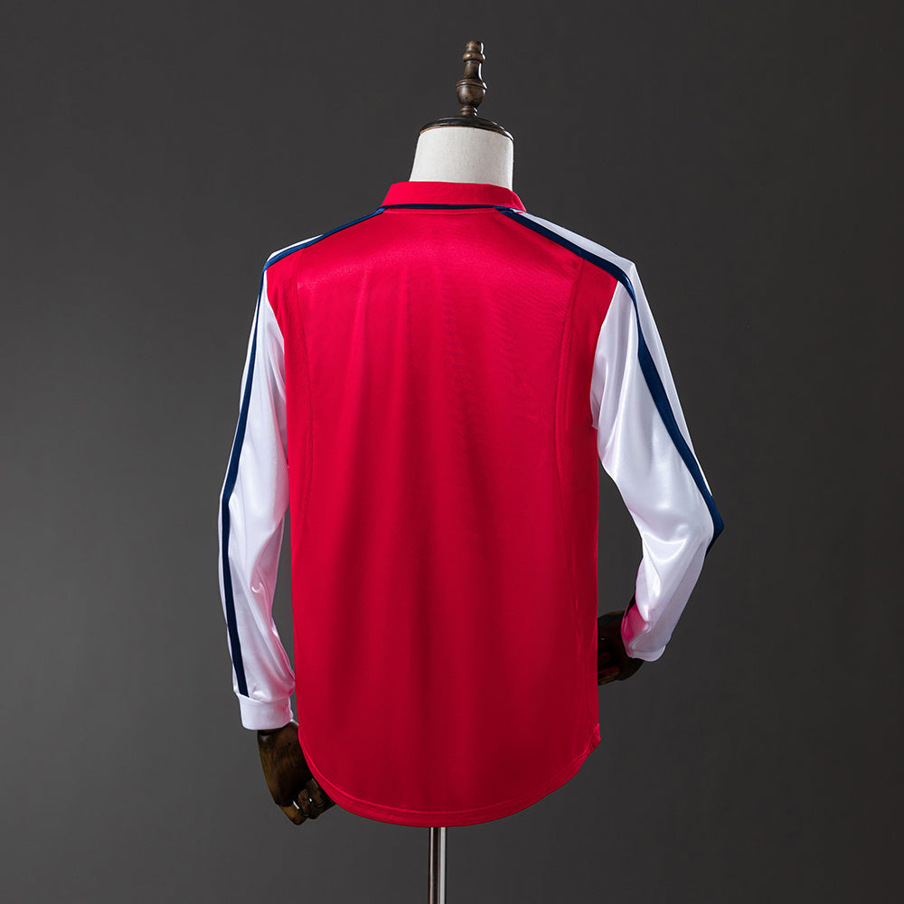 01/02 Arsenal Home Long Sleeve Retro Jersey