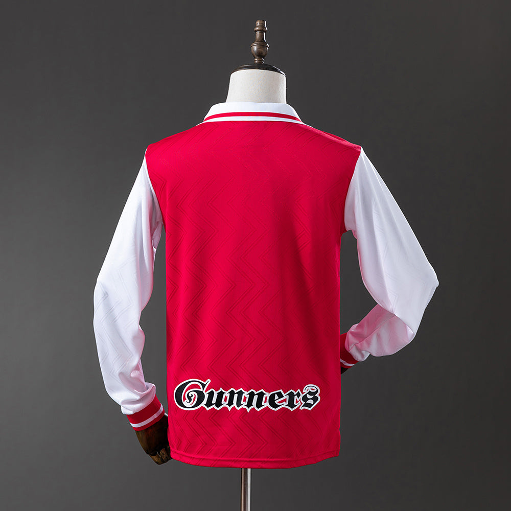 96/97 Arsenal Home Long Sleeve Retro Jersey