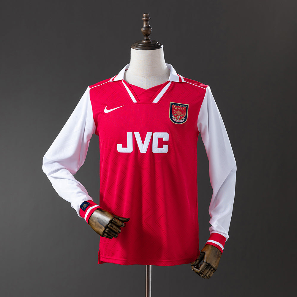 96/97 Arsenal Home Long Sleeve Retro Jersey