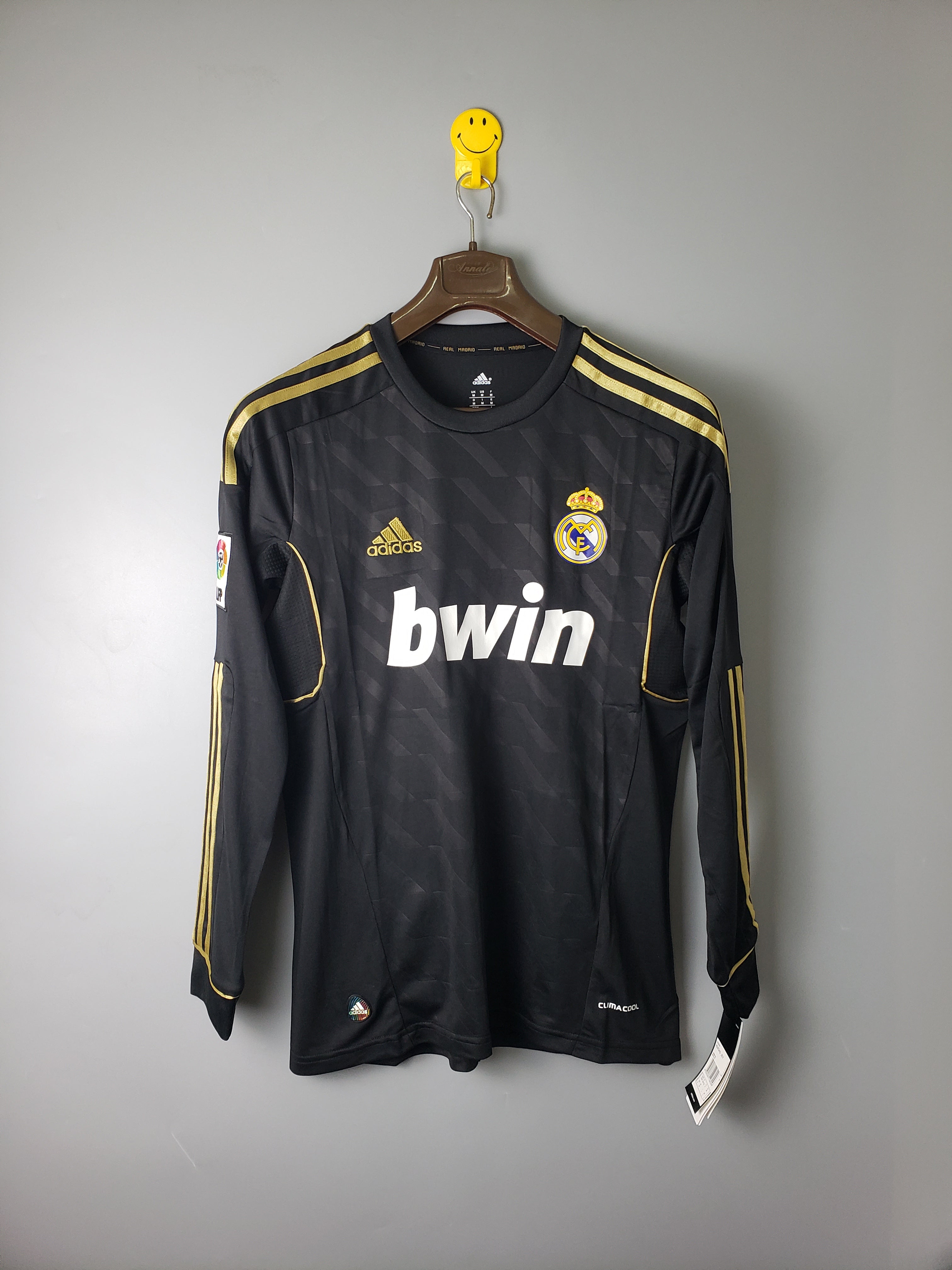11/12 Real Madrid Away Long Sleeve Retro Jersey