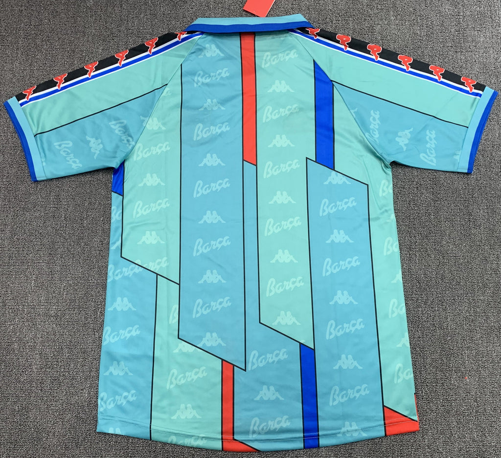 1996-97 Barcelona Away Retro Jersey