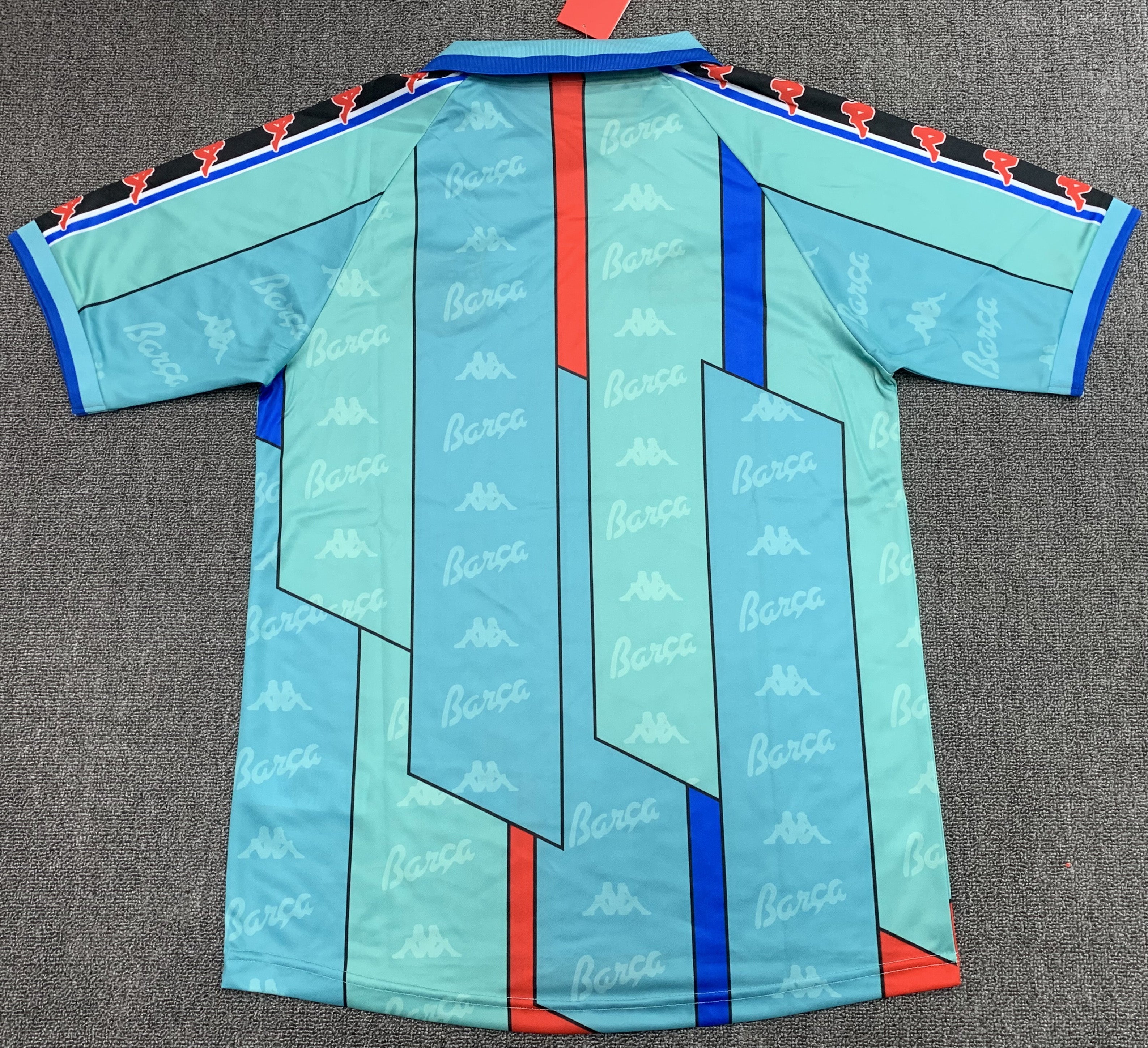 1996-97 Barcelona Away Retro Jersey