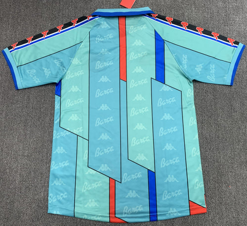 1996-97 Barcelona Away Retro Jersey