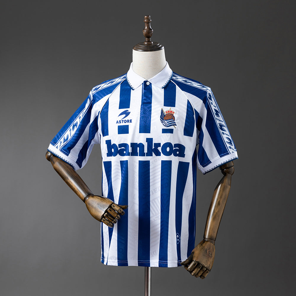 94/95 Real Sociedad Home Retro Jersey