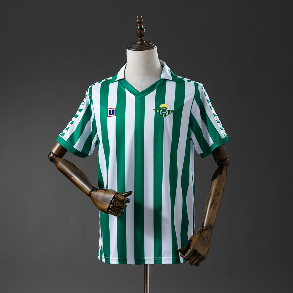 82/85 Real Betis Home Retro Jersey