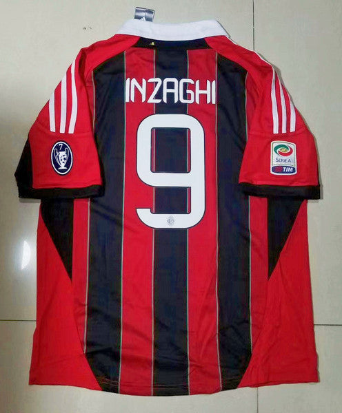 12/13 AC Milan Home Retro Jersey