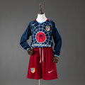 04/05 Atletico Madrid Away Retro Long Sleeve Kids Kit