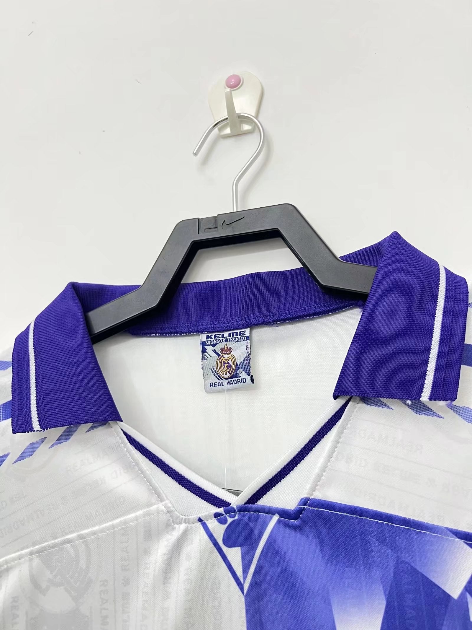 96/97 Real Madrid Second Away Retro Jersey