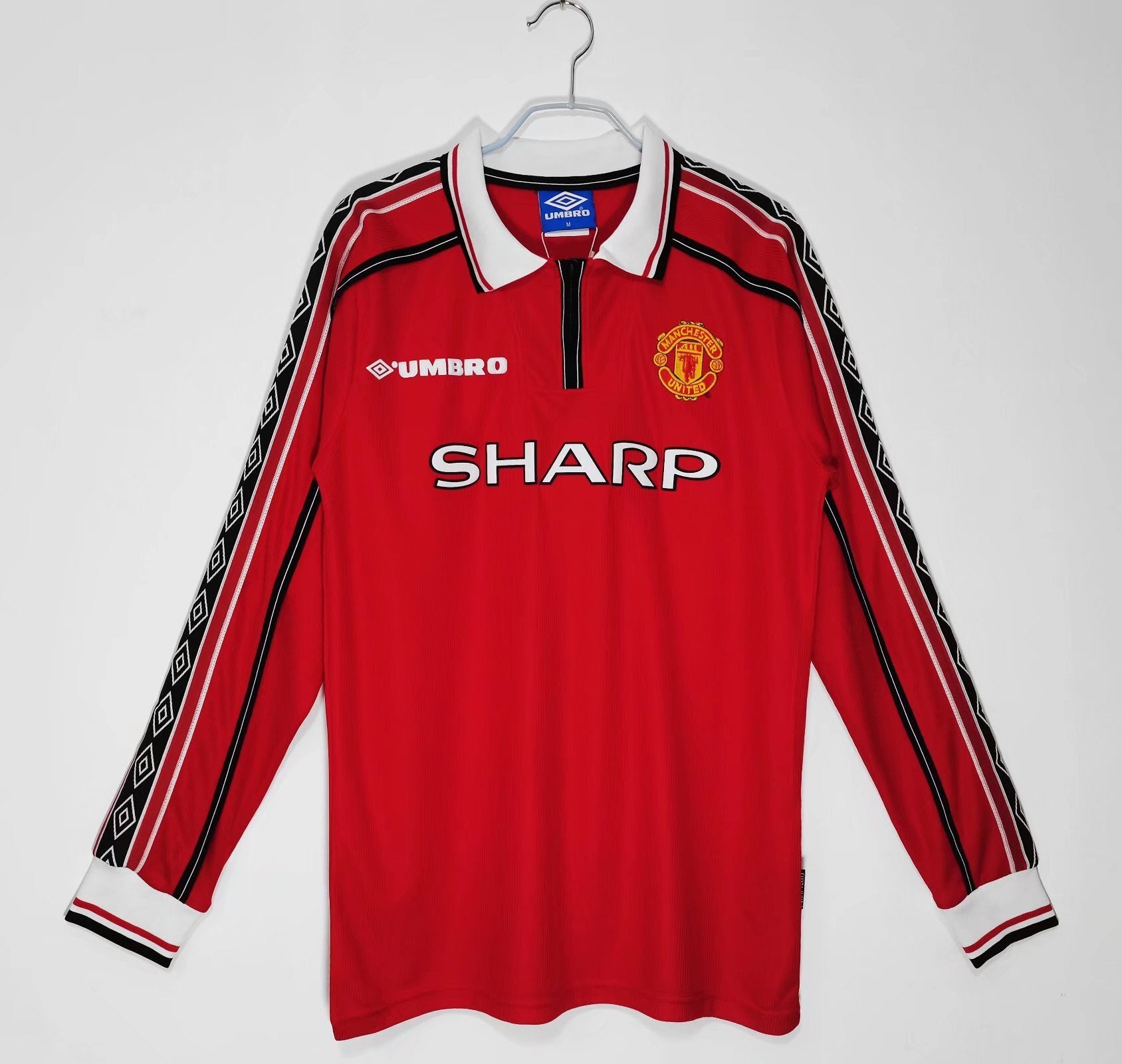 98/99 Manchester United Home Long Sleeve Jersey