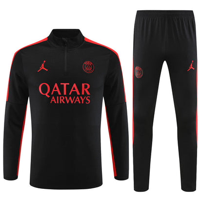 Jordan Paris Black Color Tracksuit