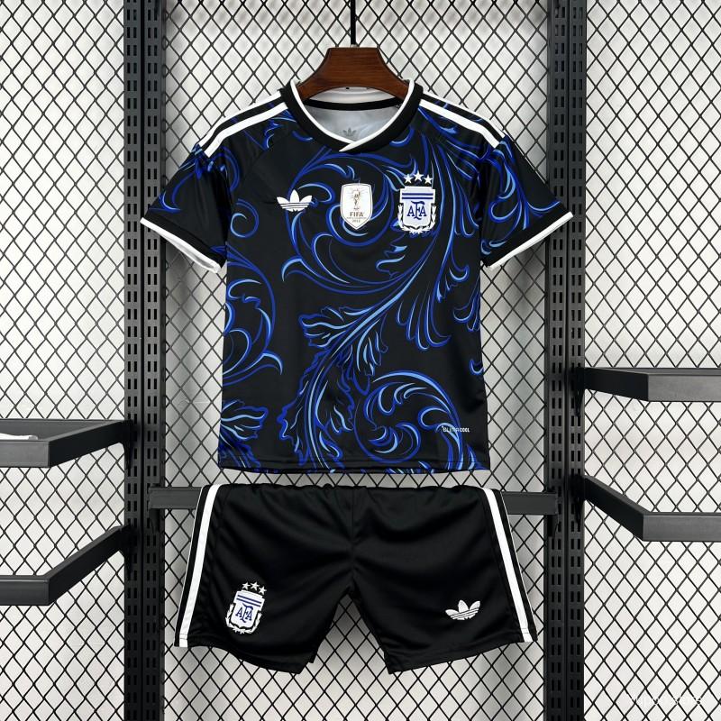 2026 World Cup Argentina Away Kids Kit