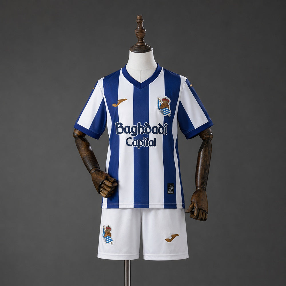 26/27 Real Sociedad Home Kids Kit