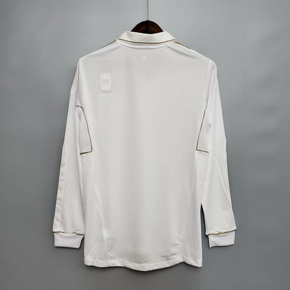 11/12 Real Madrid Home Long Sleeve Retro Jersey