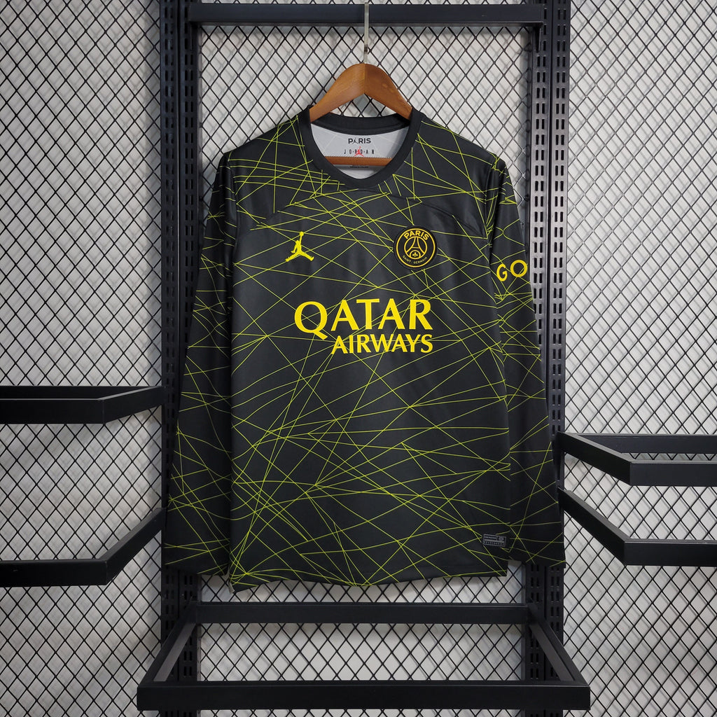 23-24 PSG Away Long Sleeve Jersey