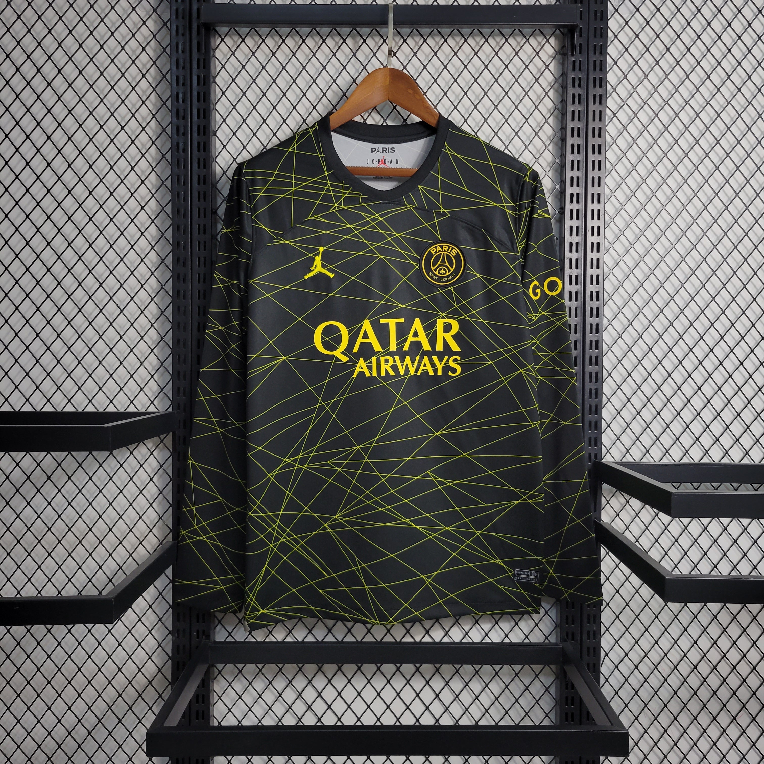 23-24 PSG Away Long Sleeve Jersey