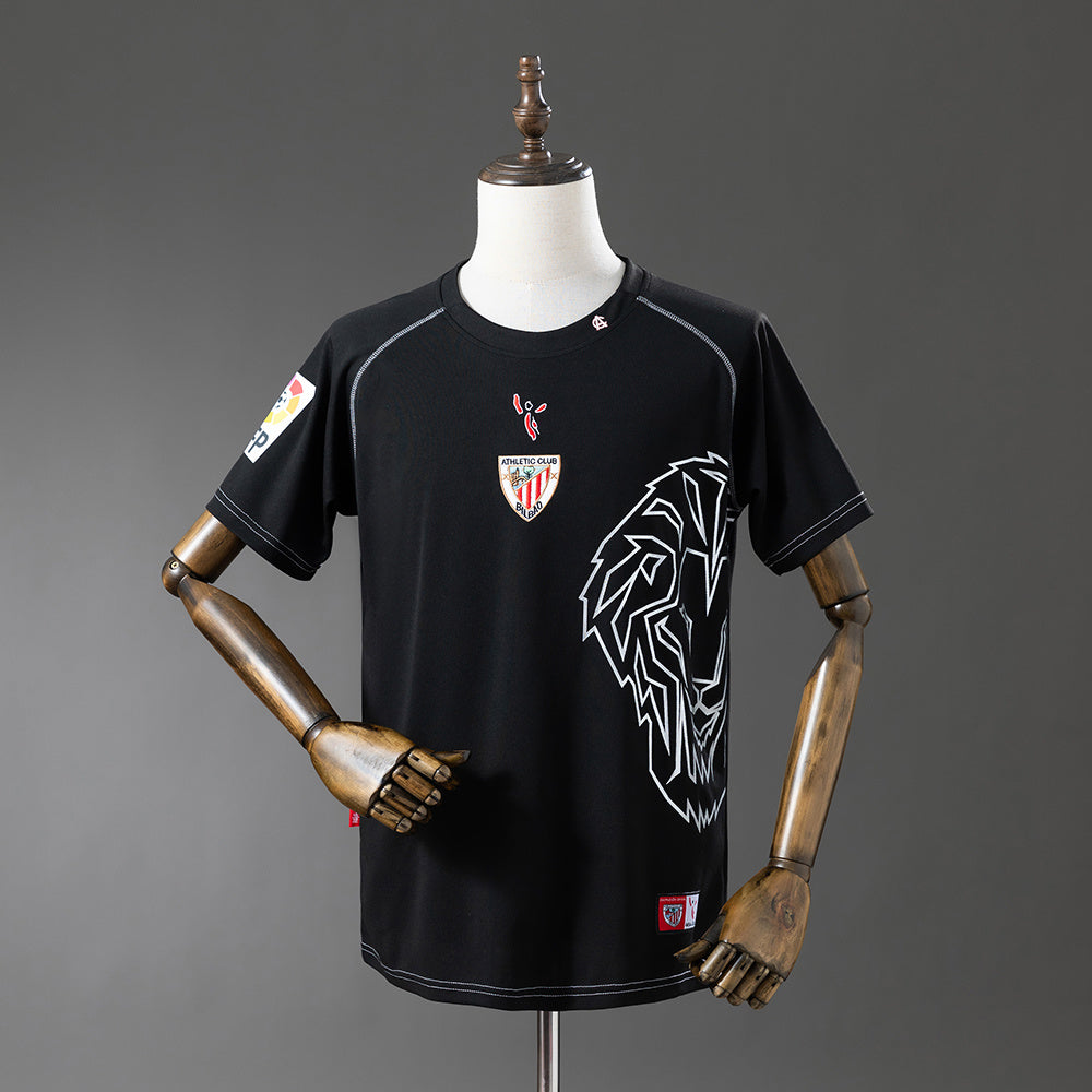 05/08 Athletic Bilbao Black Retro Jersey