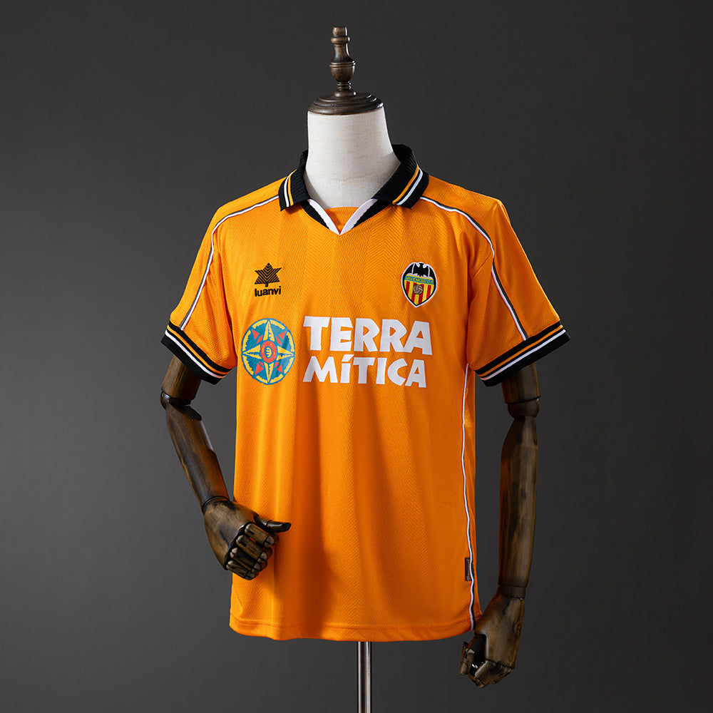 99/00 Valencia Away Retro Jersey