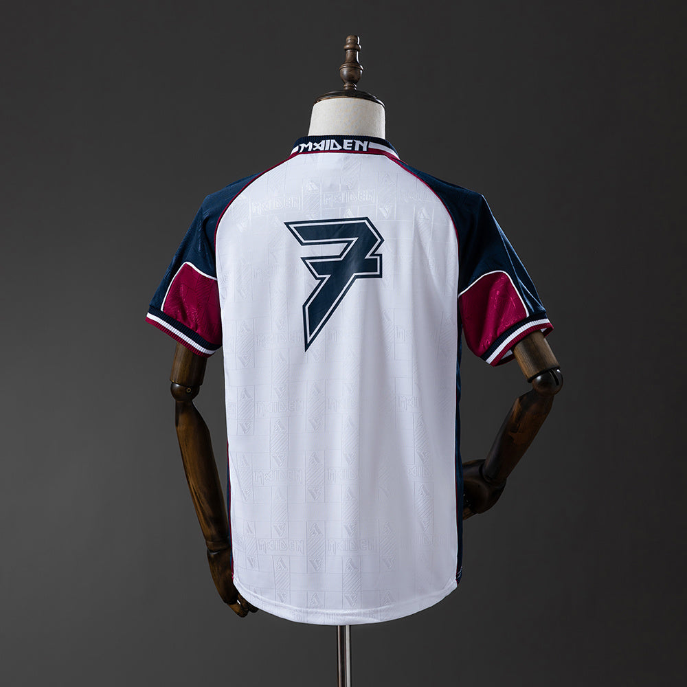 1999 West Ham United x Iron Maiden Away  Retro Jersey