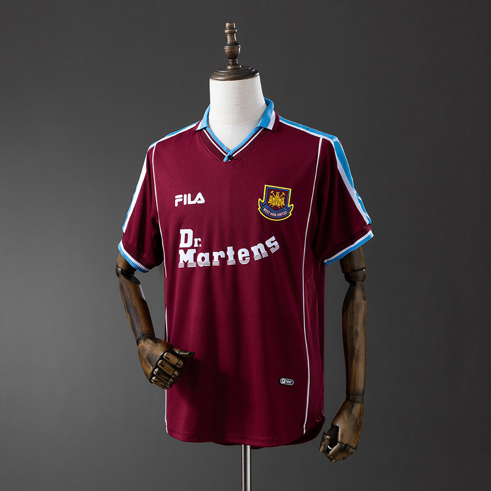 99/01 West Ham United Home Retro Jersey