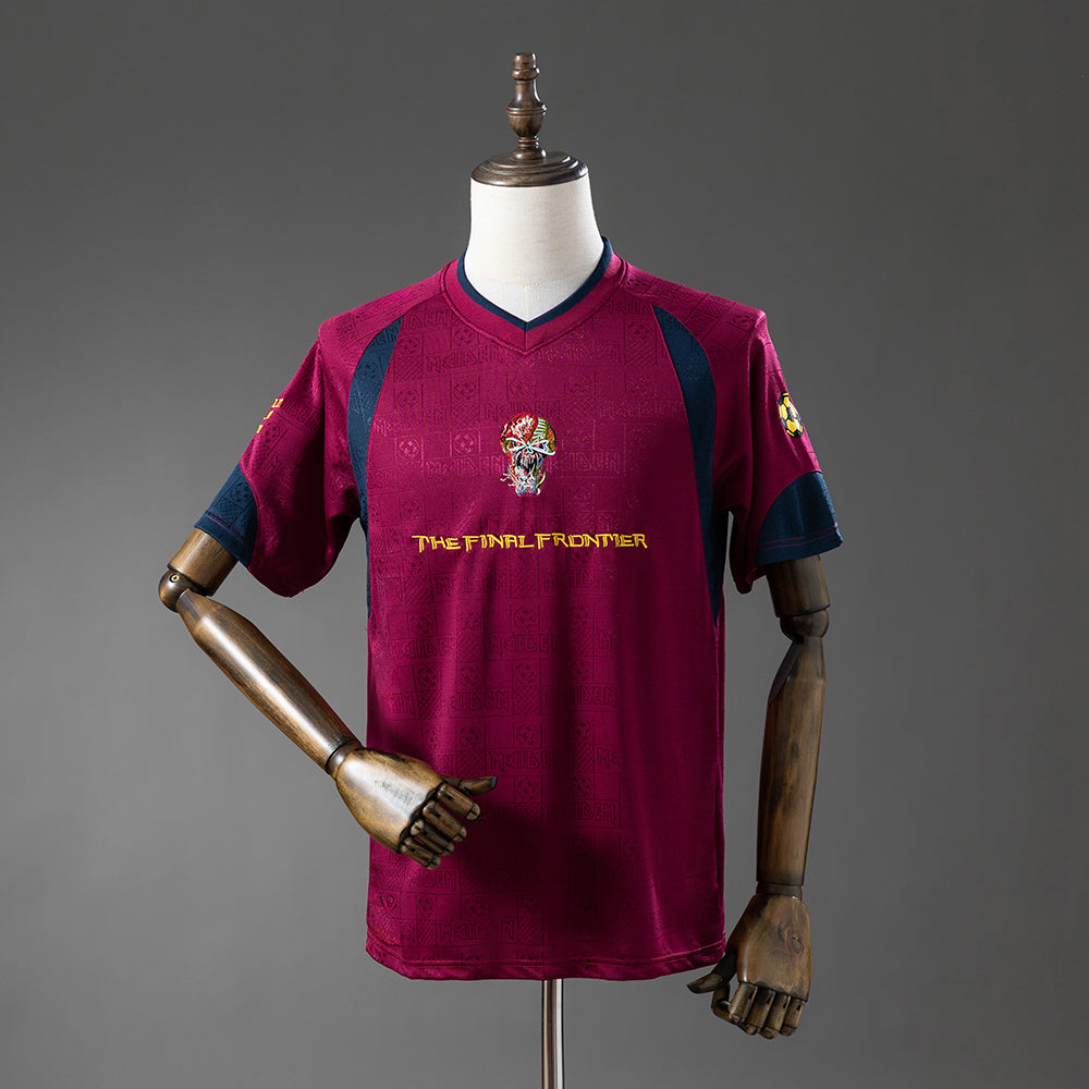 10/11 Iron Maiden x West Ham United Away Retro Jersey
