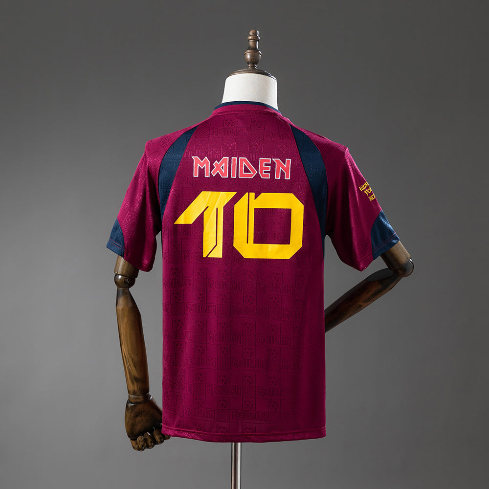 10/11 Iron Maiden x West Ham United Away Retro Jersey